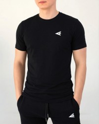Czarna klasyczny męski T-Shirt Premium - Inspeek